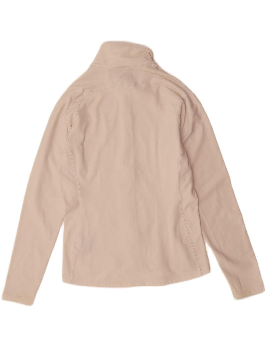 KAPPA Womens Tracksuit Top Jacket UK 14 Large Off White Polyamide