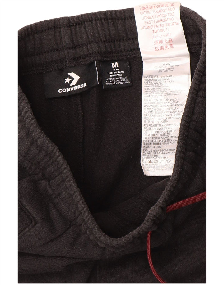 Converse Boys Grafisk træningsdragt Bukser Joggers 10-11 år Medium Sort