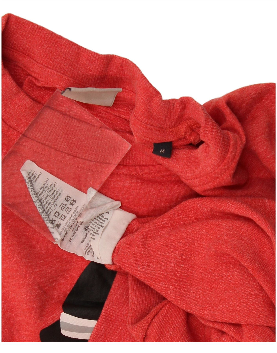 Jack & Jones Herre Grafisk Sweatshirt Jumper Medium Rød Polyester Vinter