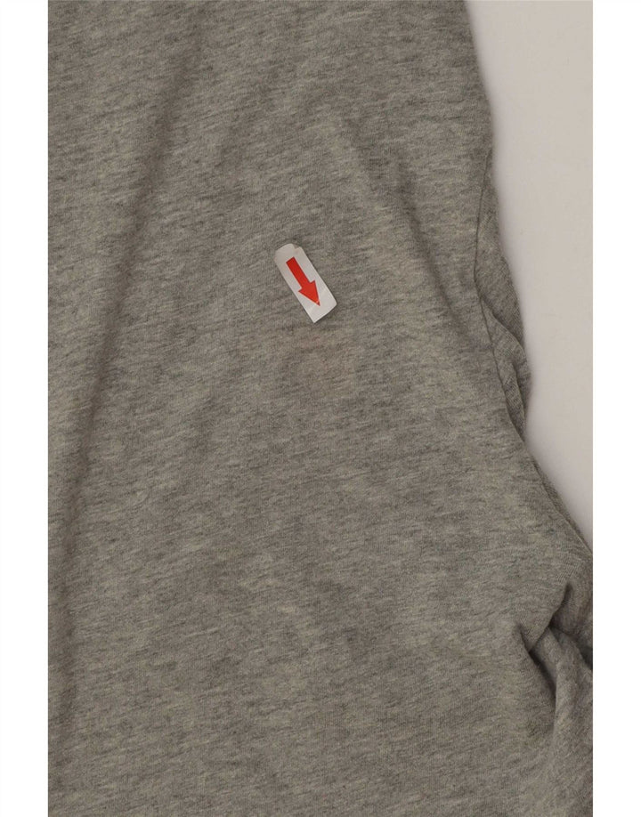 Tommy Hilfiger Herre T-Shirt Top Stor Grå Bomuld