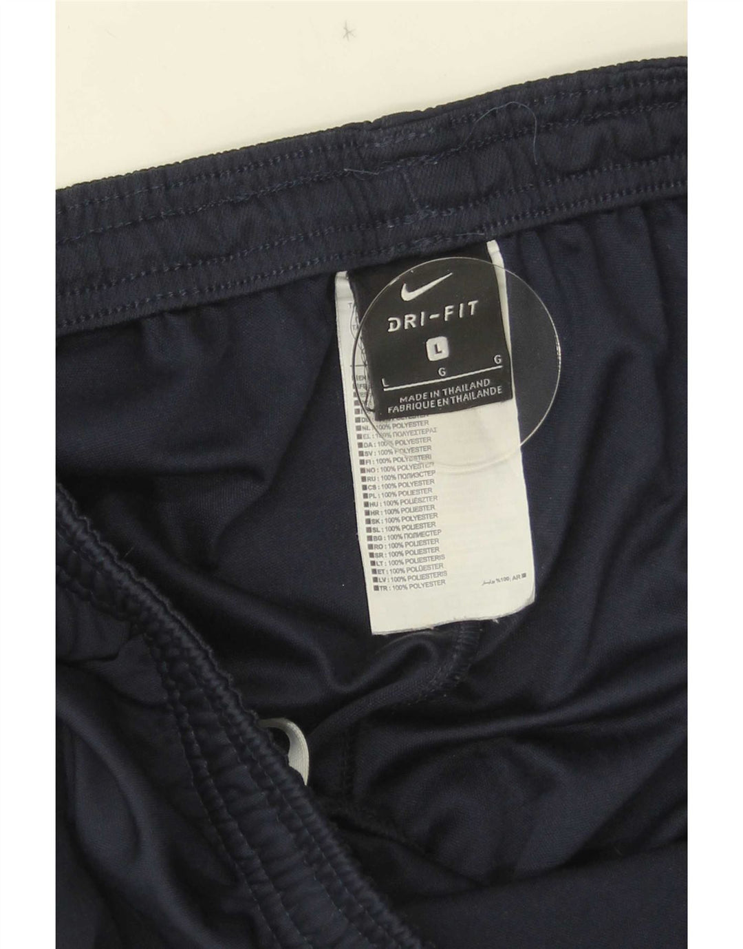 Nike træningsdragt bukser til mænd store marineblå polyester
