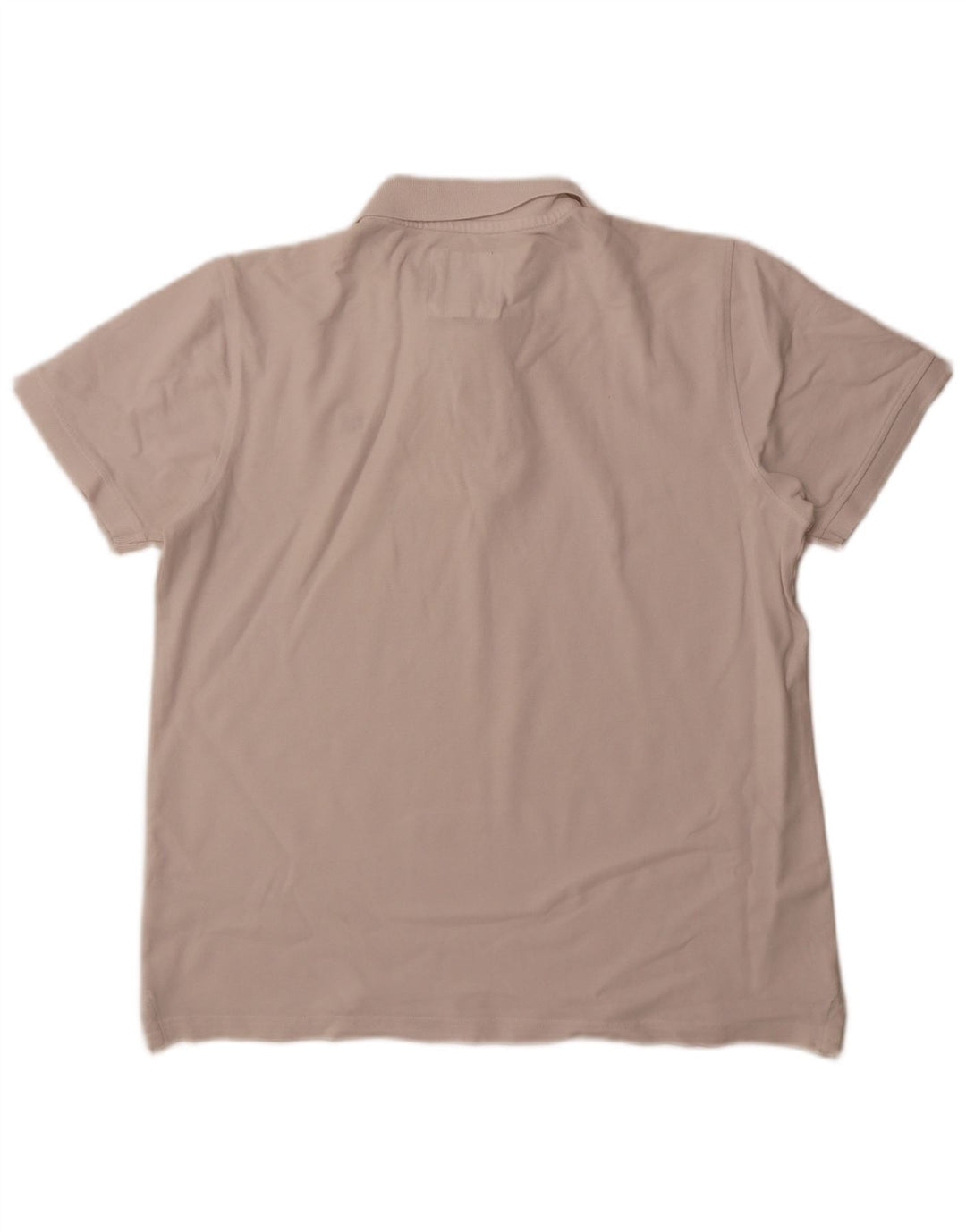 CREW TØJ Herre poloshirt Stor hvid bomuld