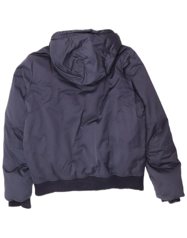 G-Star Herre hættepolstret jakke UK 42 XL marineblå polyamid