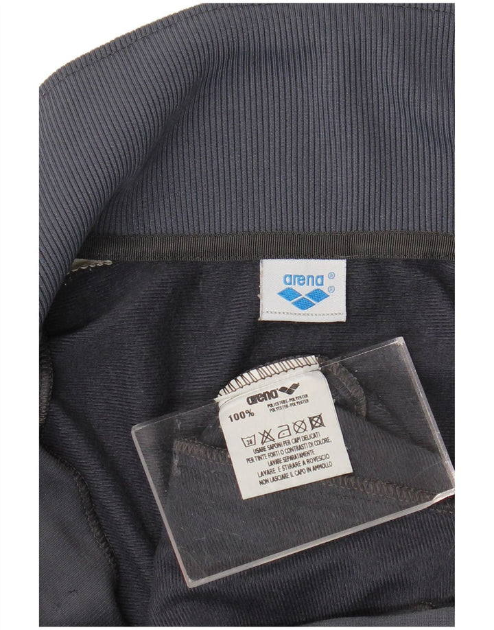 Arena Dame Grafisk træningsdragt Topjakke UK 10 Lille Grå Polyester