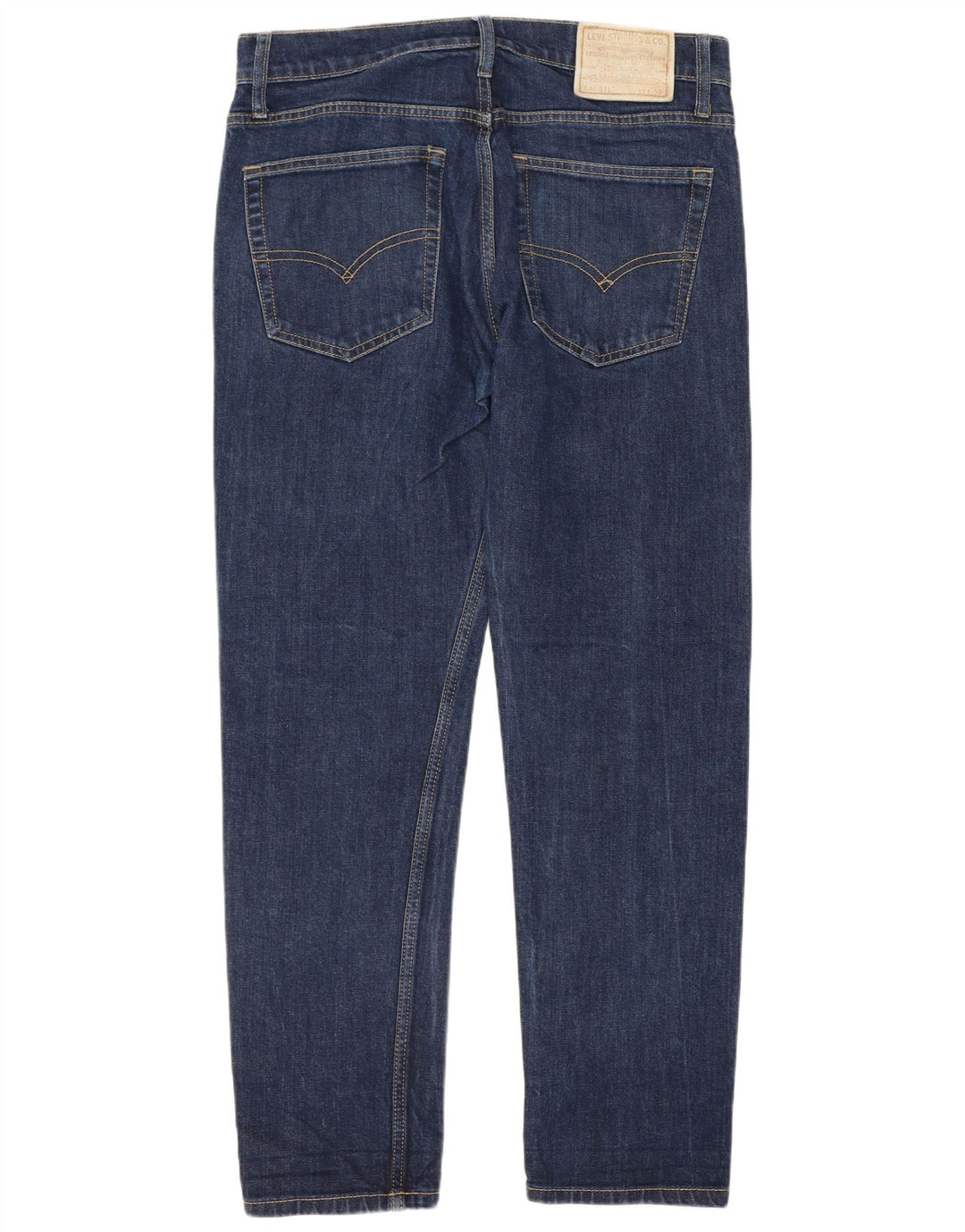 Levi's Herre 511 Slim Jeans W32 L30 Marineblå Bomuld
