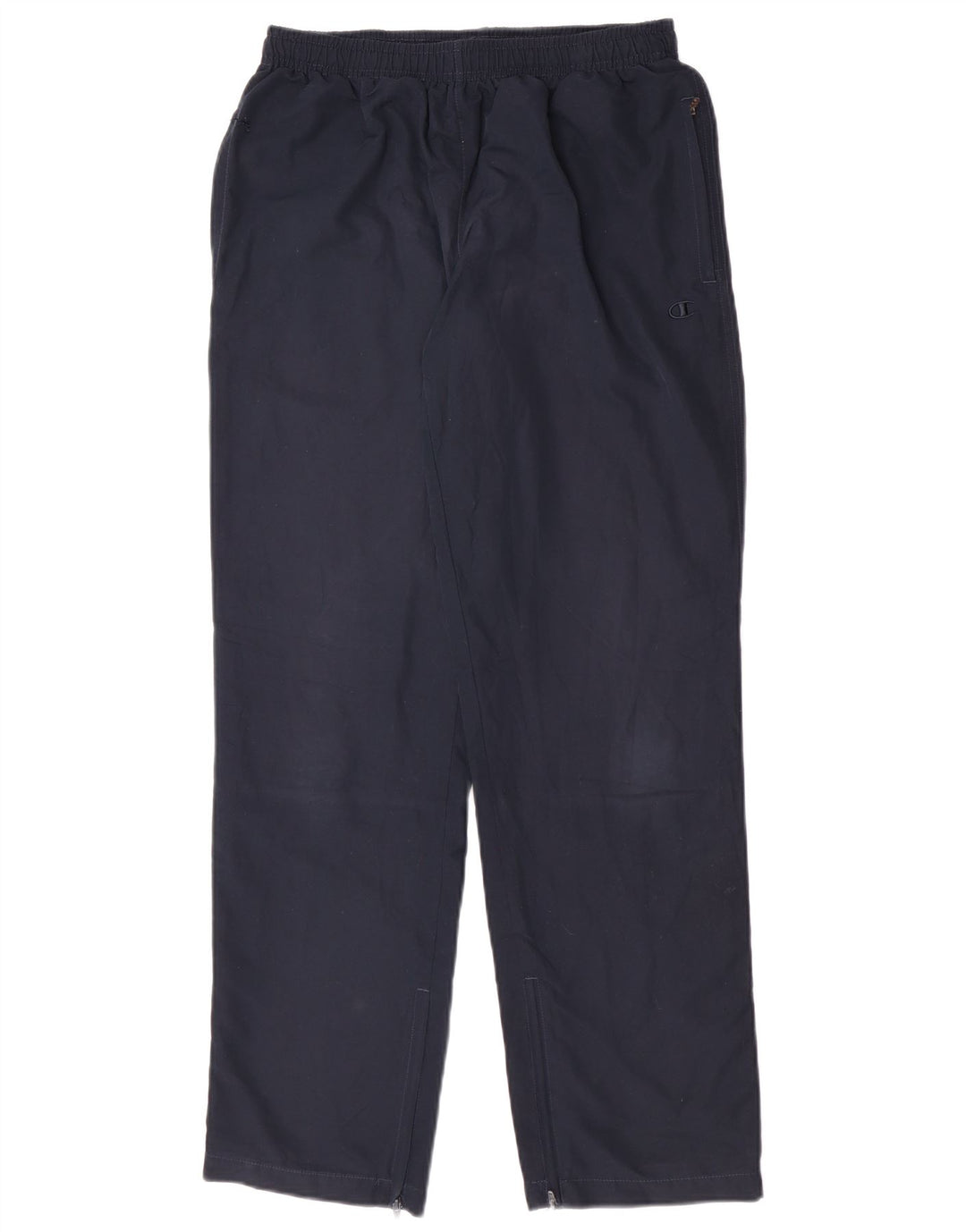 Champion Womens træningsdragt Bukser UK 12 Medium Navy Blue Polyester