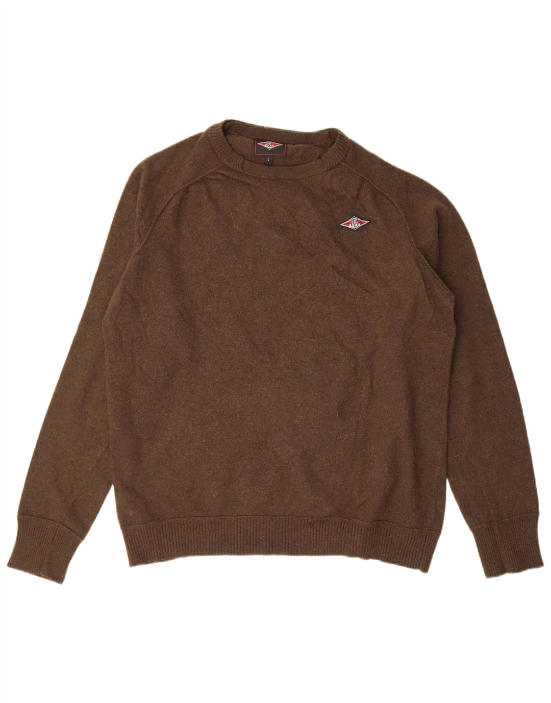 Bear Herre Crew Neck Jumper Sweater Stor Brun Uld