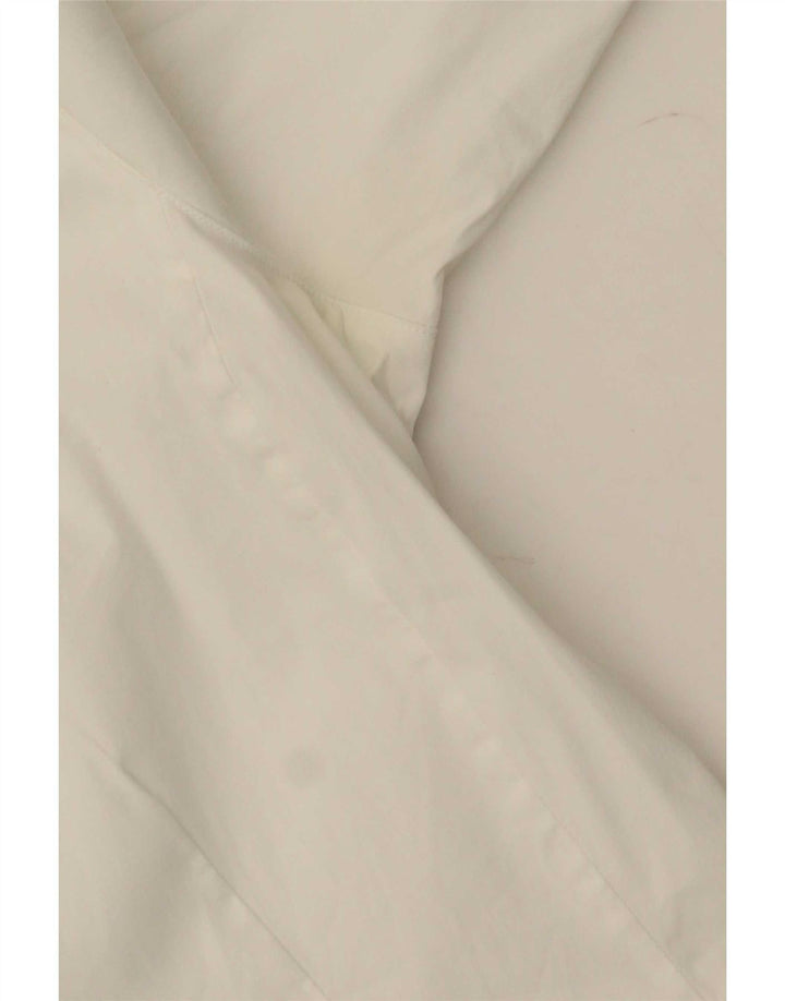 Massimo Dutti Dameskjorte EU 40 Medium Hvid Bomuld
