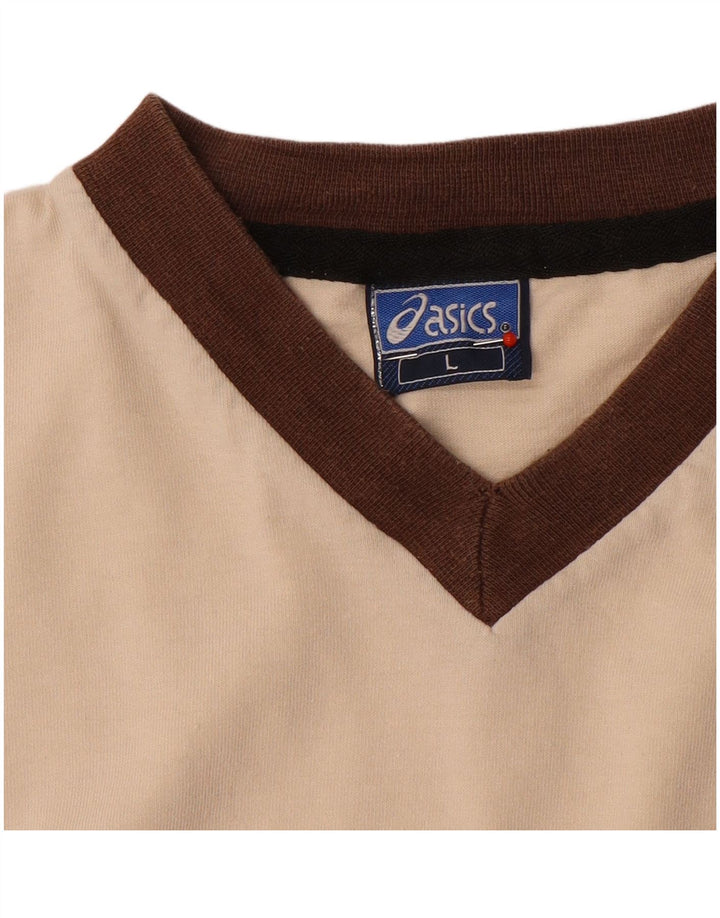 Asics Herre T-Shirt Top Stor Beige