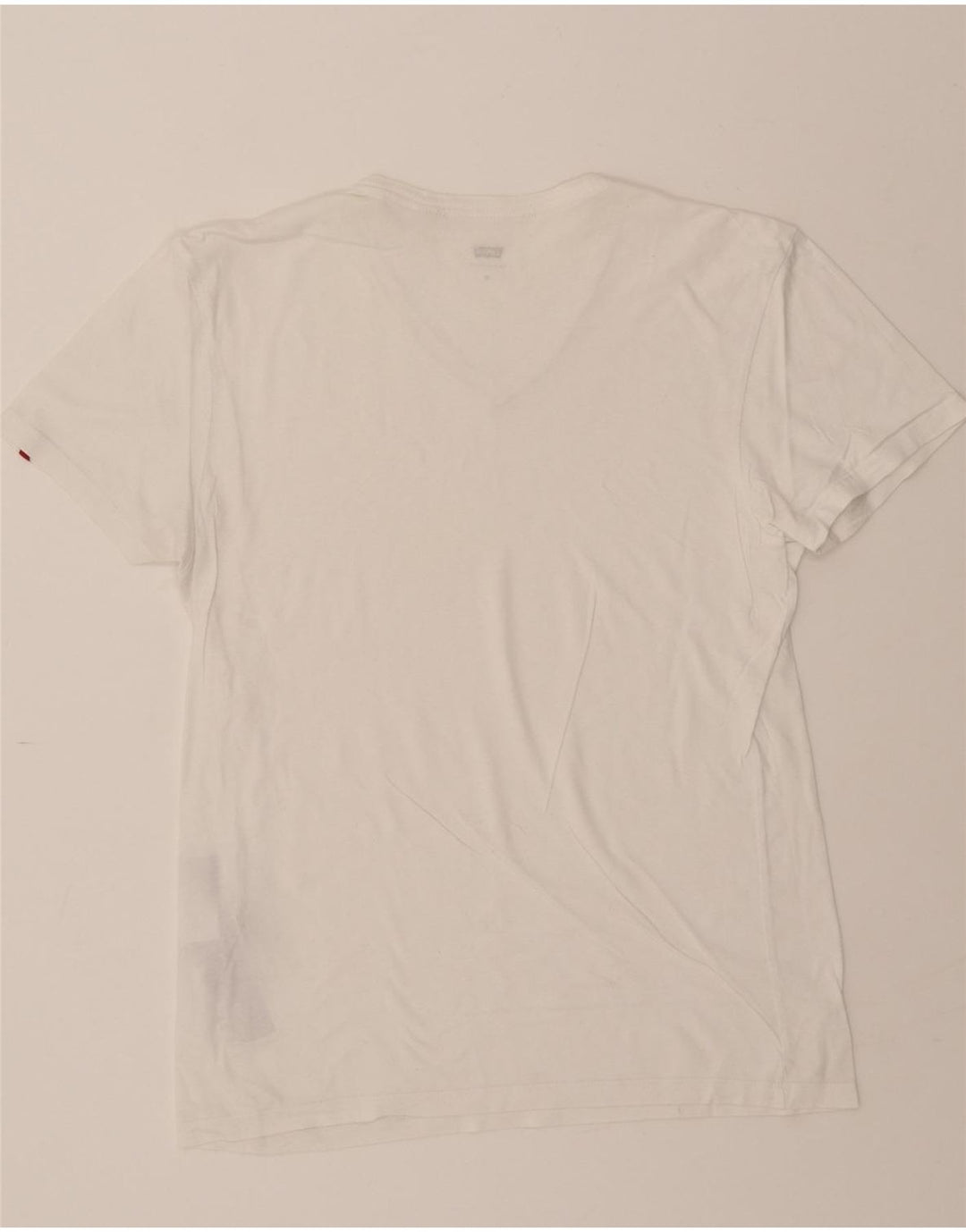 LEVI'S Mens T-Shirt Top Medium White Cotton Vintage Levi's and Second-Hand Levi's from Messina Hembry 