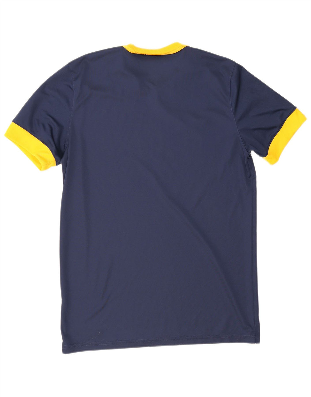 Nike Dri Fit T-shirt top til mænd, stor marineblå farveblok