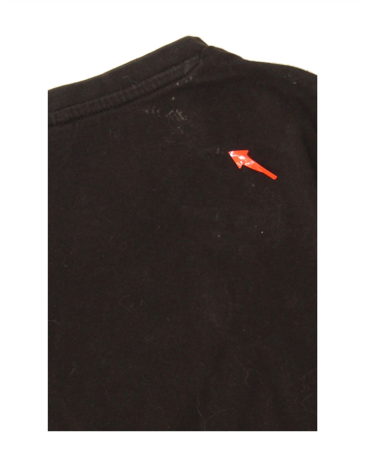 PUMA Mens Graphic T-Shirt Top Medium Black Vintage Puma and Second-Hand Puma from Messina Hembry 