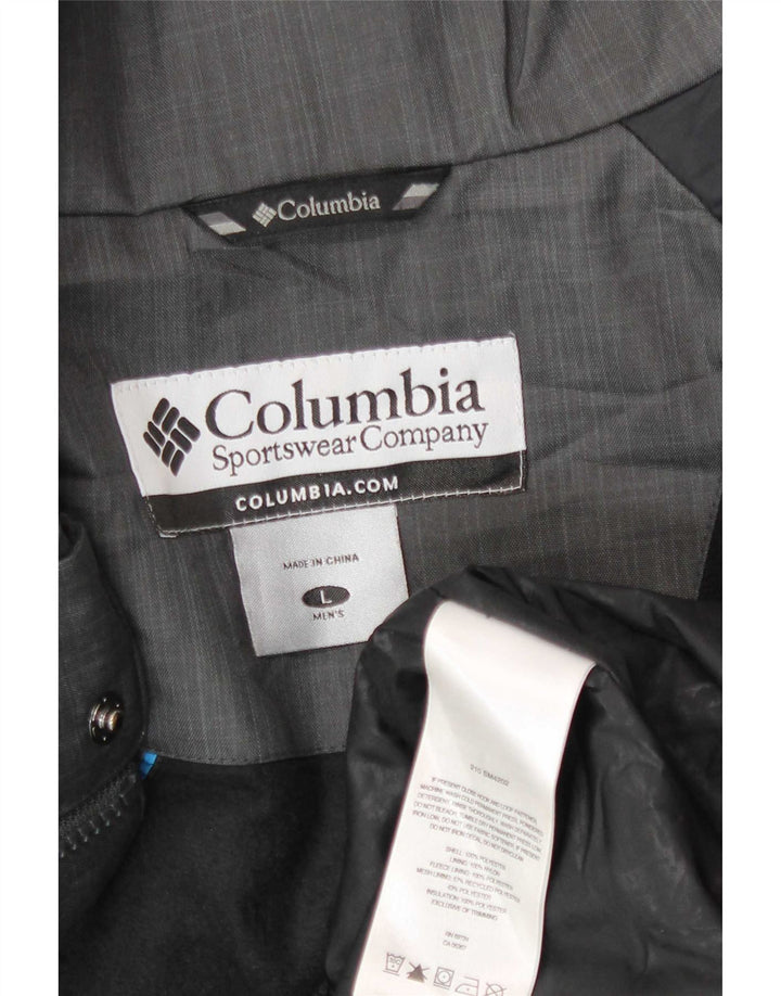 Columbia Herre Windbreaker Jacket UK 40 Large Grå Polyester