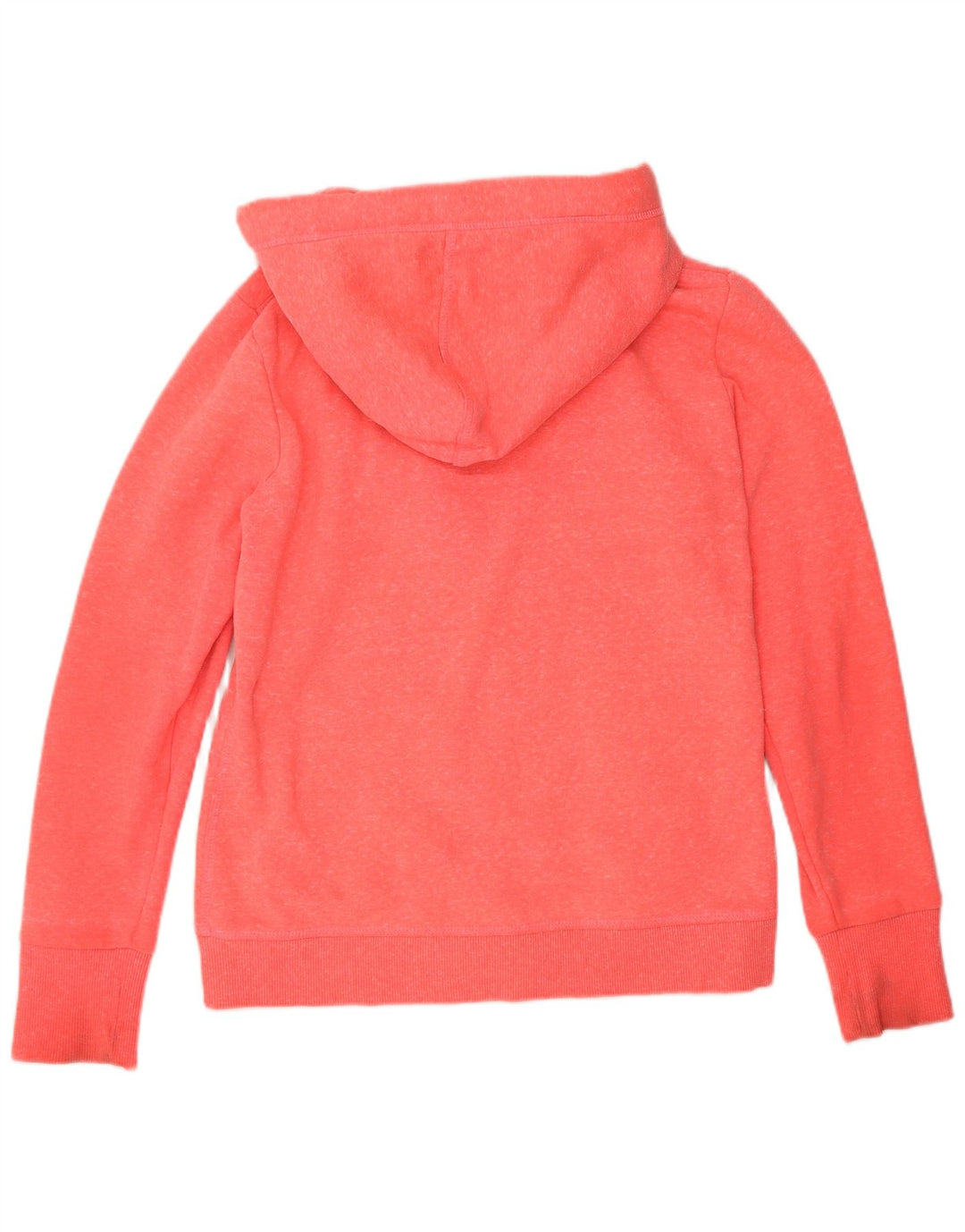 Superdry hættetrøje til kvinder med lynlås UK 16 Large Pink Polyester