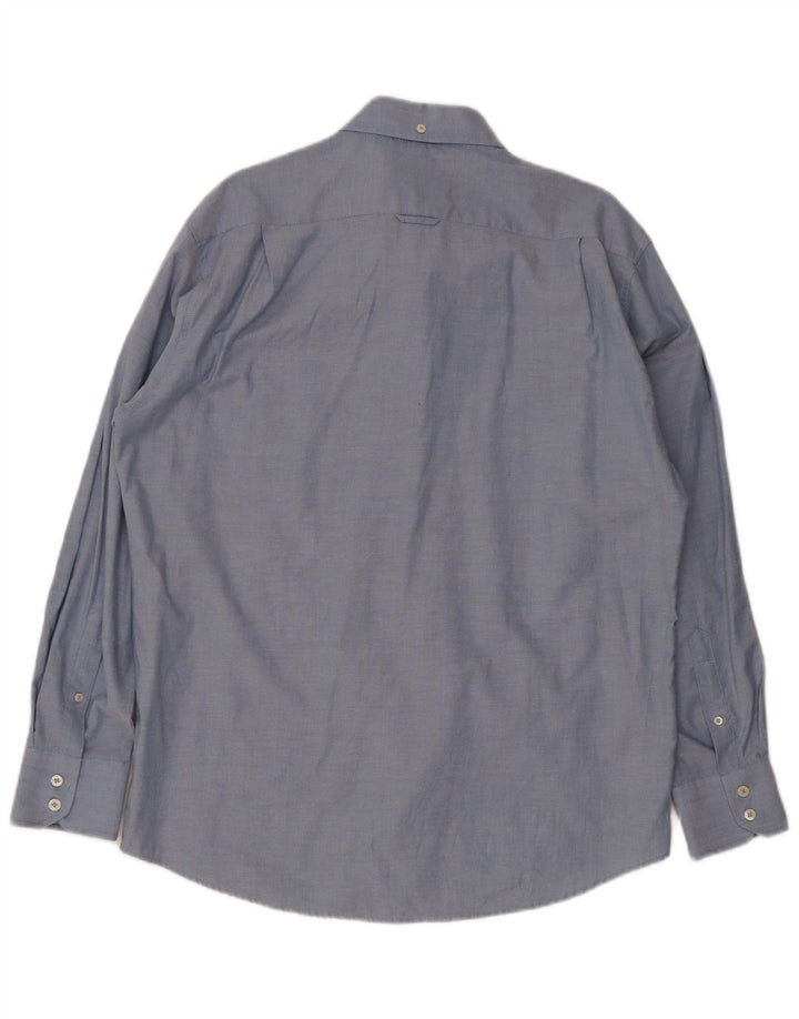 Ben Sherman herre Oxford skjorte stor blå bomuld