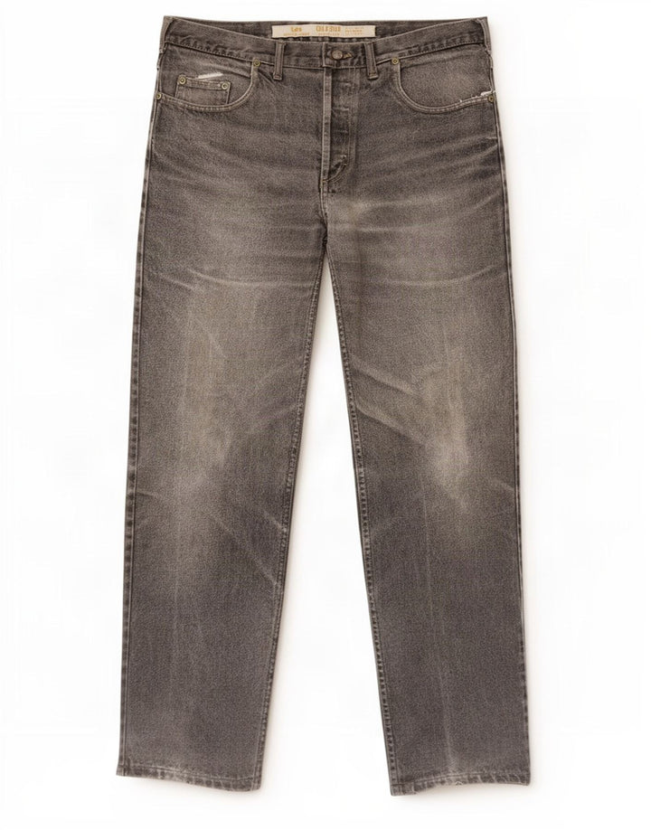 Lee Herre løse jeans W36 L32 Grå bomuld