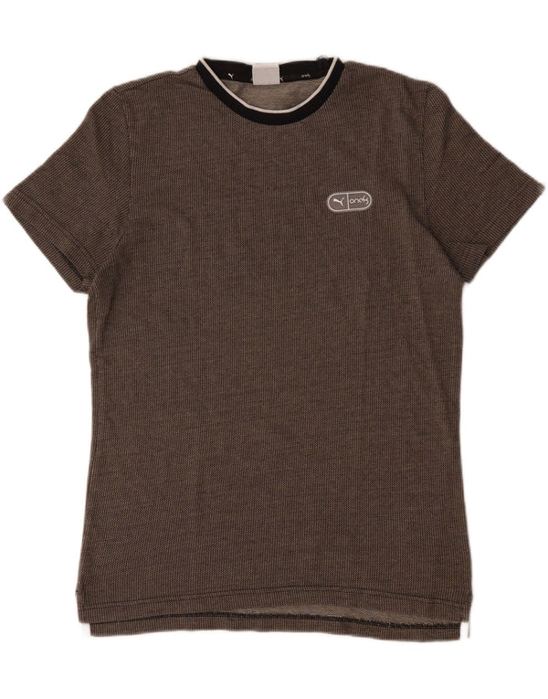 Puma Herre T-Shirt Top Medium Brun