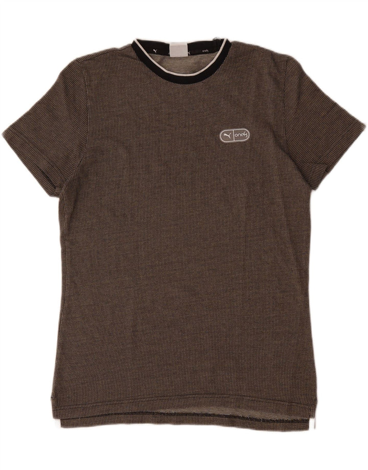 Puma Herre T-Shirt Top Medium Brun