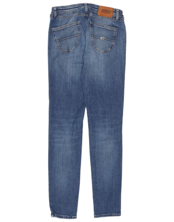 Tommy Hilfiger Dame Sophie Skinny Jeans med lav talje W26 L30 Blå Bomuld