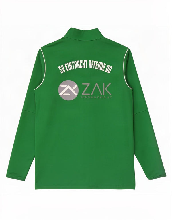 Nike Mens Dri Fit Graphic Tracksuit Top Jacket Large Green Polyester