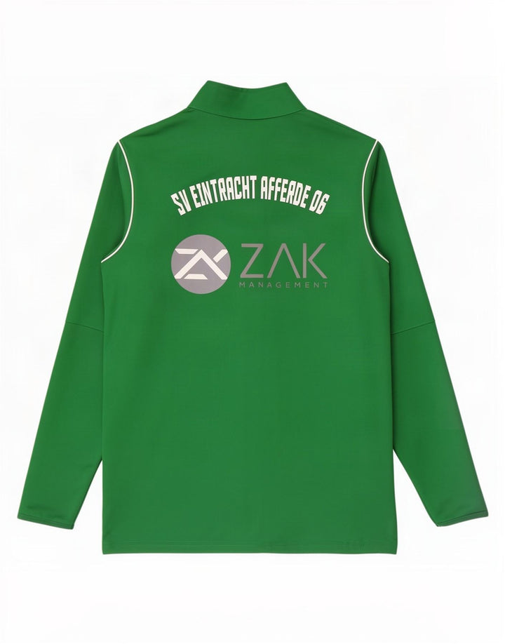 Nike Herre Dri Fit Grafisk træningsdragt Topjakke Stor Grøn Polyester