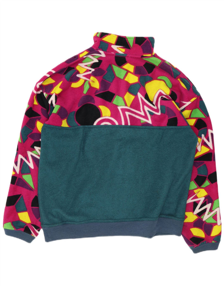 Conte of Florence Herre Fleece Jumper Medium Flerfarvet Geometrisk