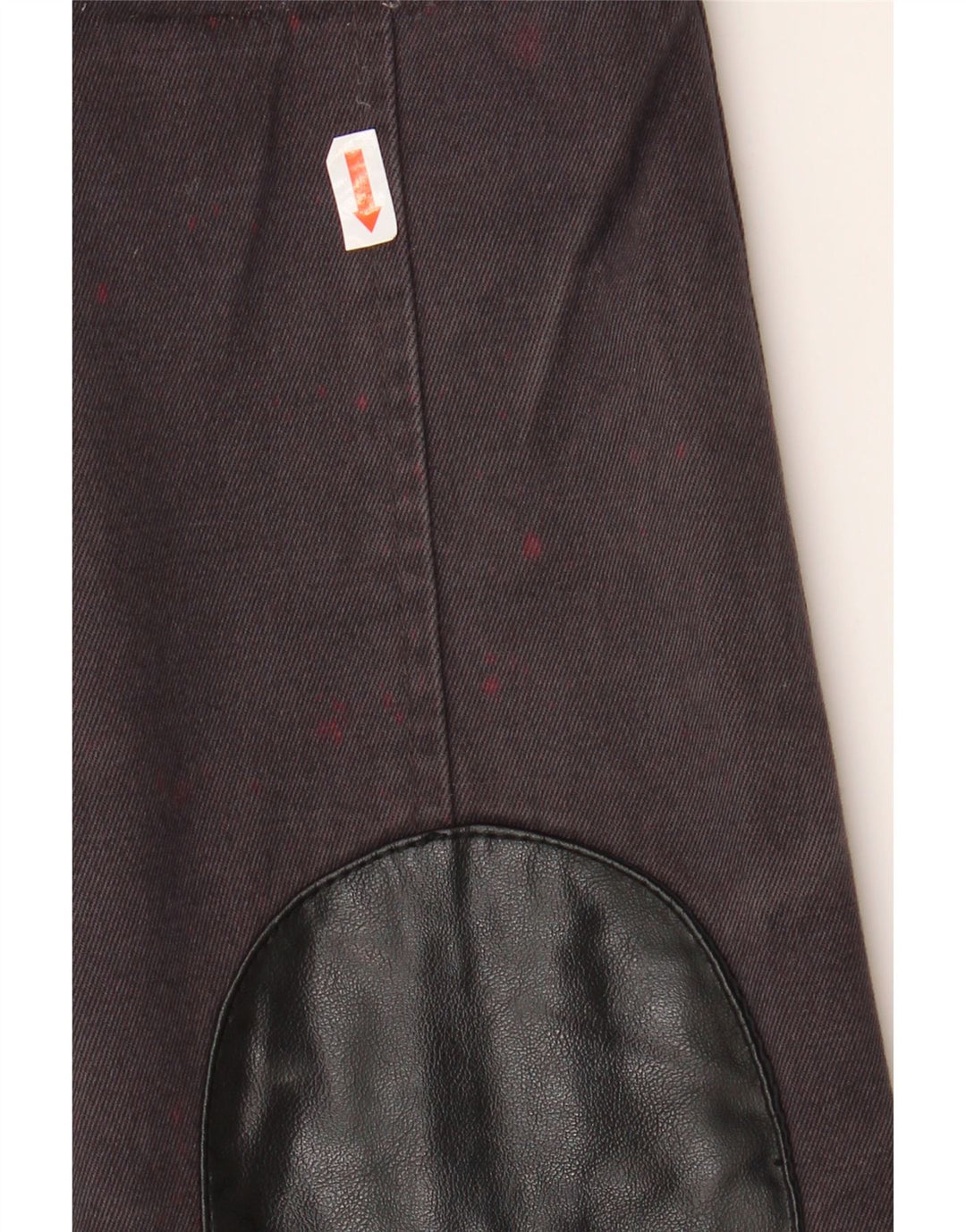 Topshop Dame Hooded Utility Jacket UK 10 Small Black Bomuld