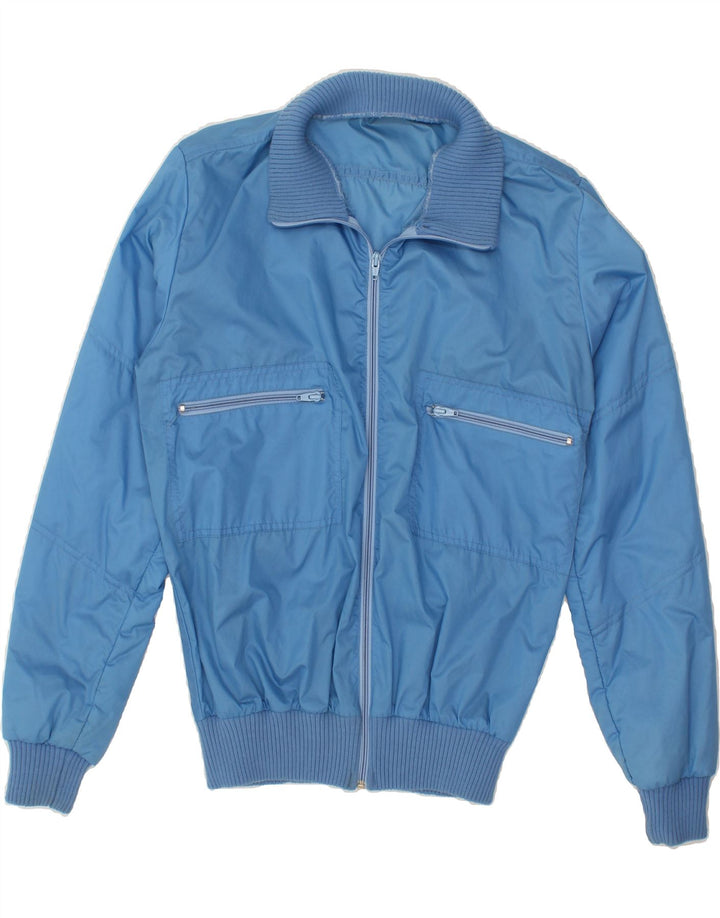 VINTAGE Womens Tracksuit Top Jacket UK 18 XL Blue Vintage Vintage and Second-Hand Vintage from Messina Hembry 