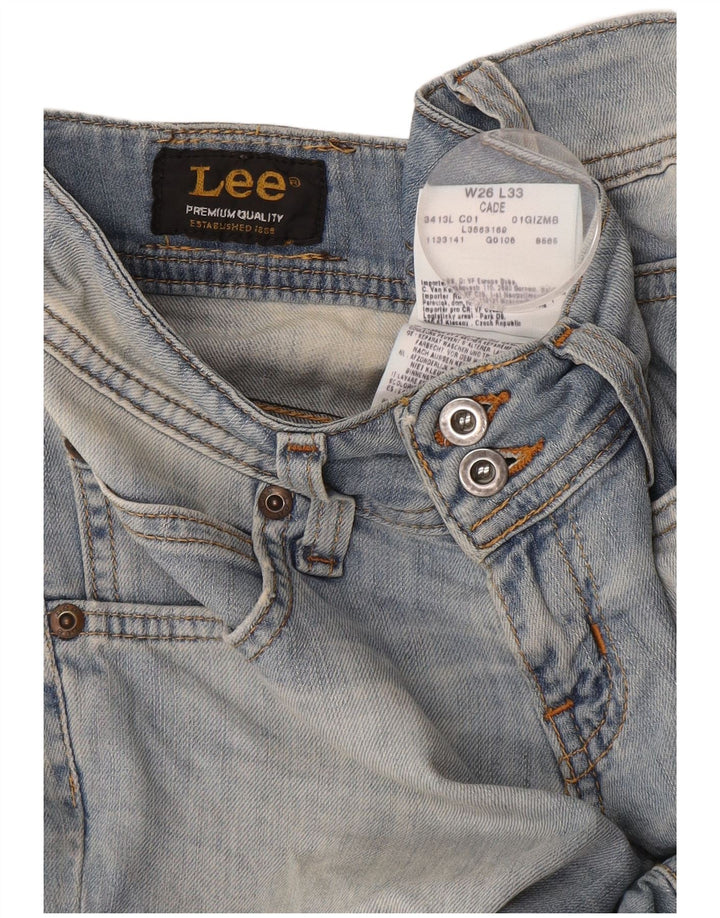 LEE Dame Cade Bootcut Jeans W26 L29 Blå Bomuld
