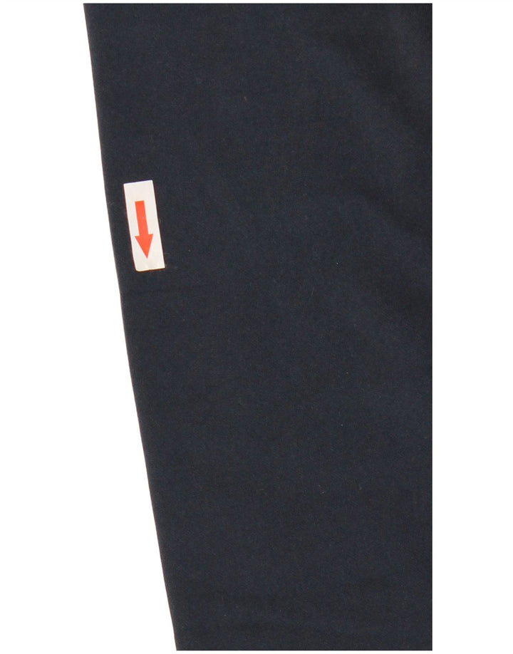 Lotto Herre Zip Neck Sweatshirt Jumper XL Navy Blue Polyester