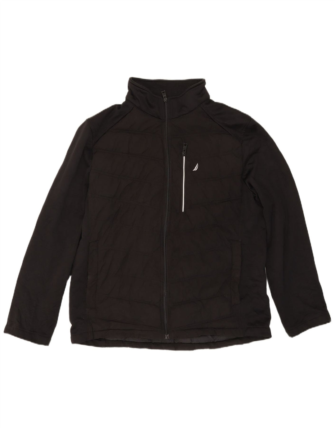 Nautica Polstret Herrejakke UK 40 Stor Sort Polyester