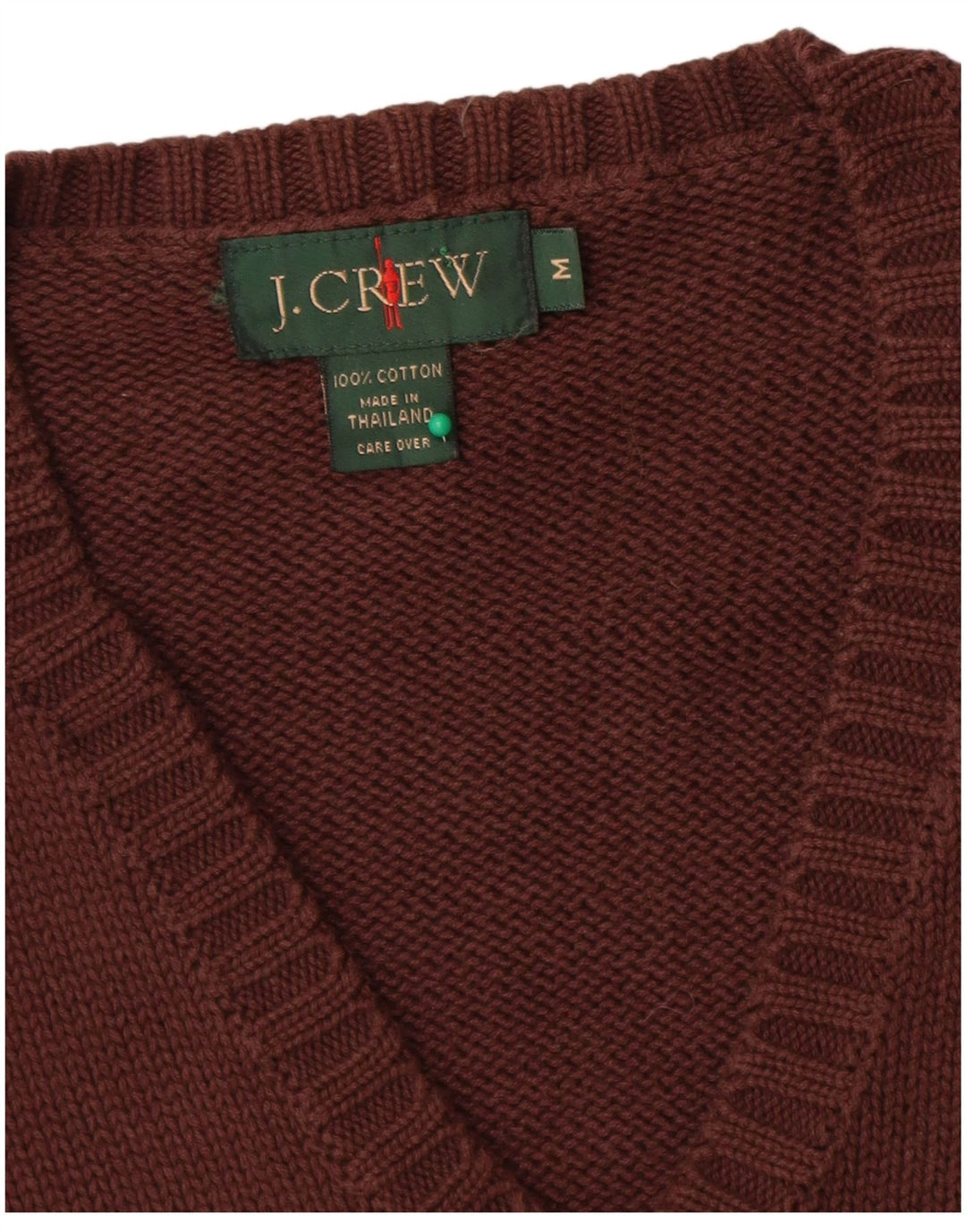 J. Crew Herrevest Tank Top Medium Brun Bomuld