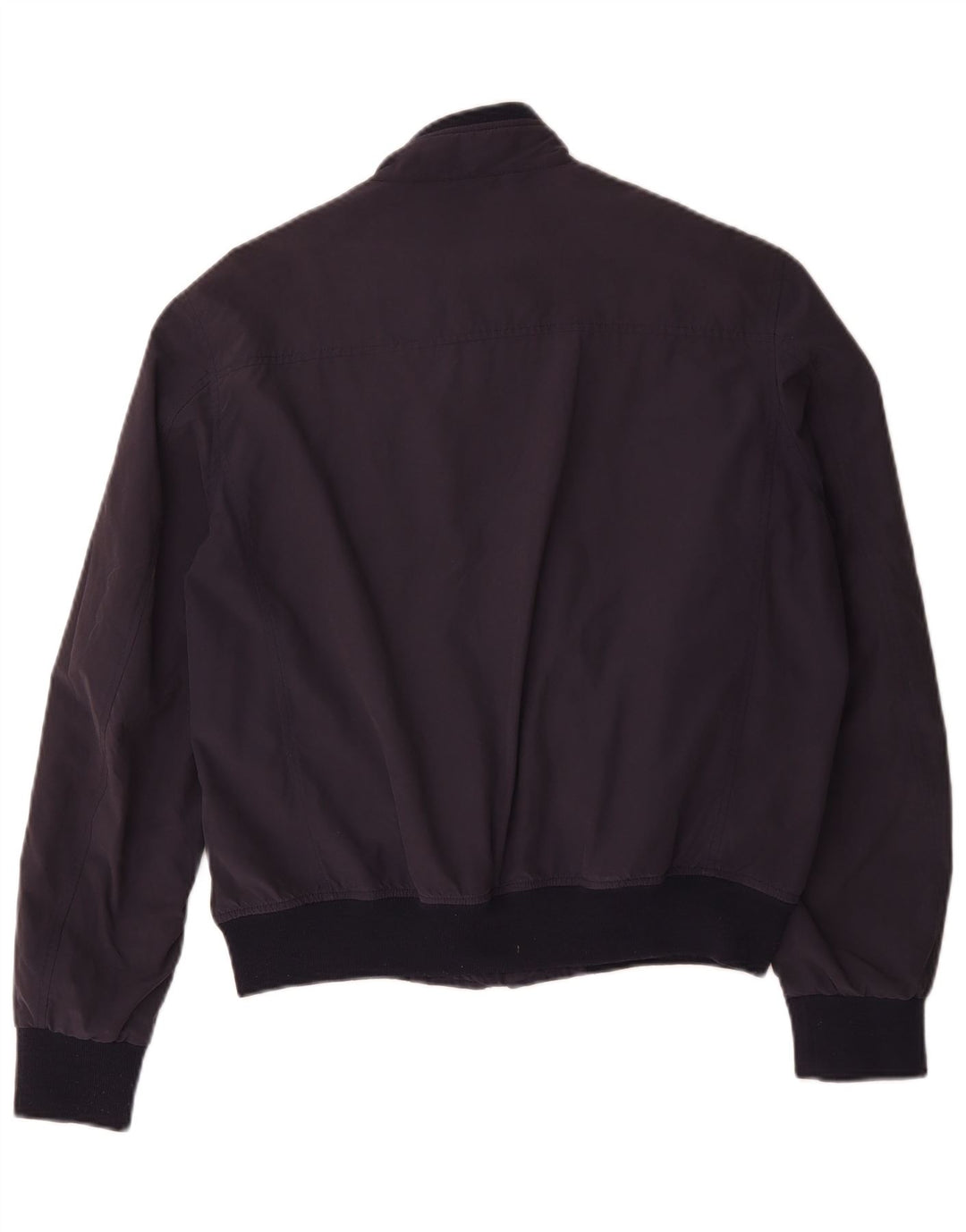 Brooksfield Herre Bomber Jacket UK 40 Large Navy Blue Colourblock Polyamid