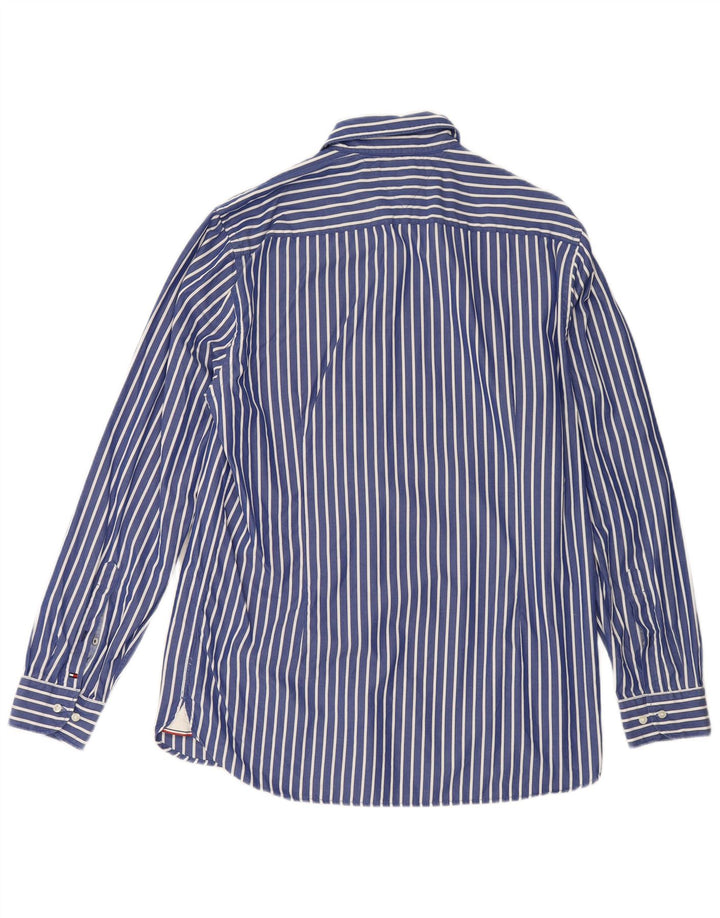 Tommy Hilfiger Herreskjorte Stor blåstribet bomuld