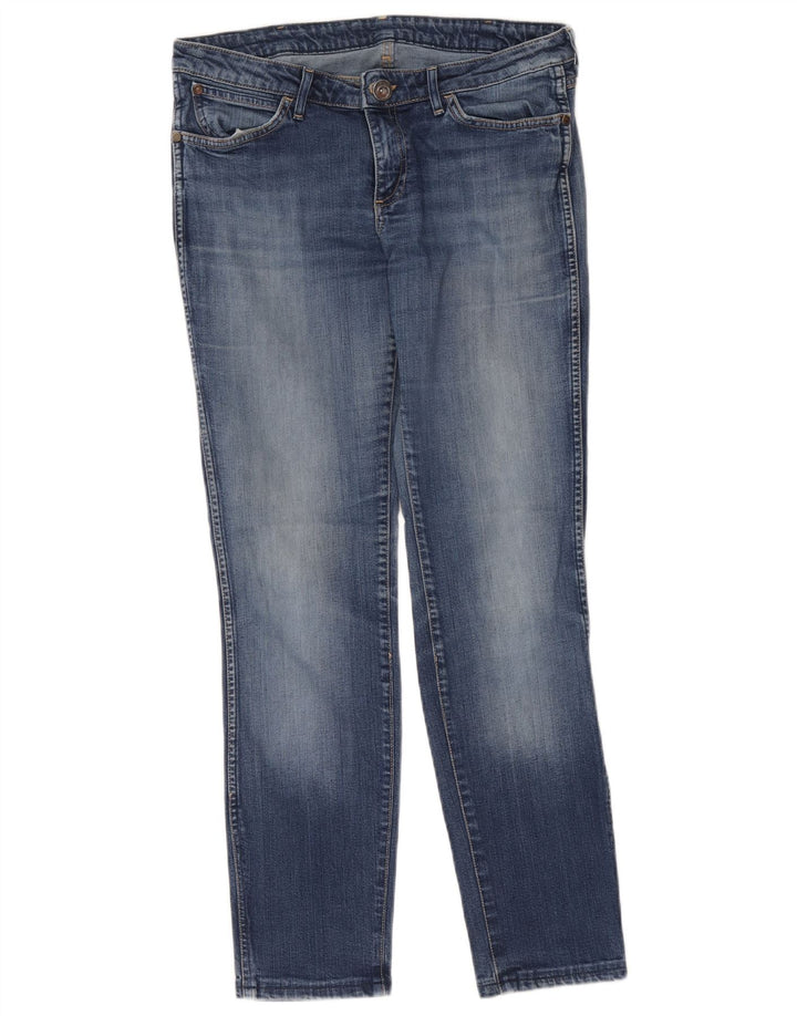 Wrangler Megan Slim Jeans til kvinder W32 L34 blå bomuld