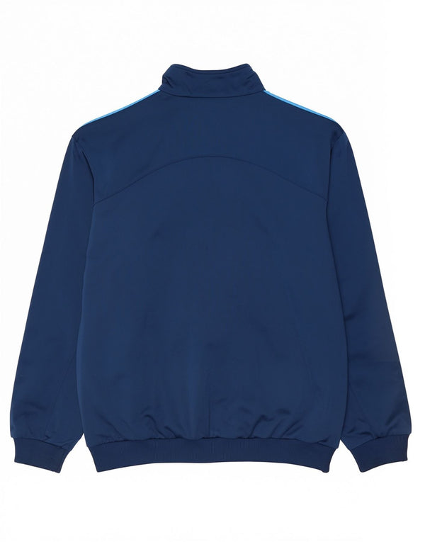 Adidas Drenge Træningsdragt Topjakke 13-14 År Navy Blue Polyester Sports