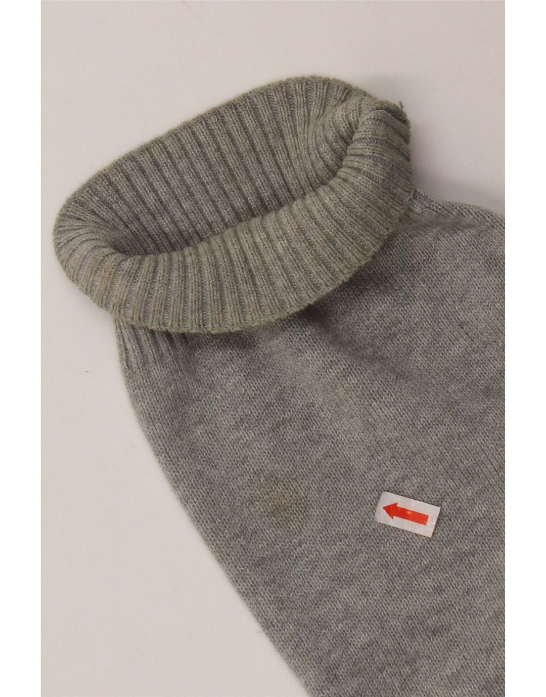 NAUTICA sweater med lynlås til mænd XL Grå Argyle/Diamond Bomuld