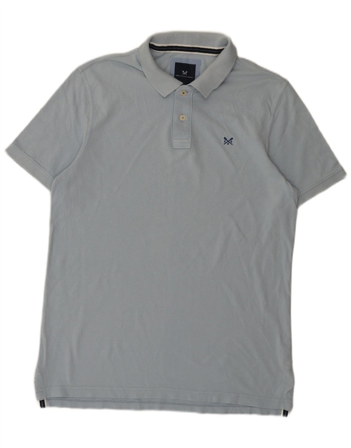 Besætningstøj Herre poloshirt Stor blå bomuld