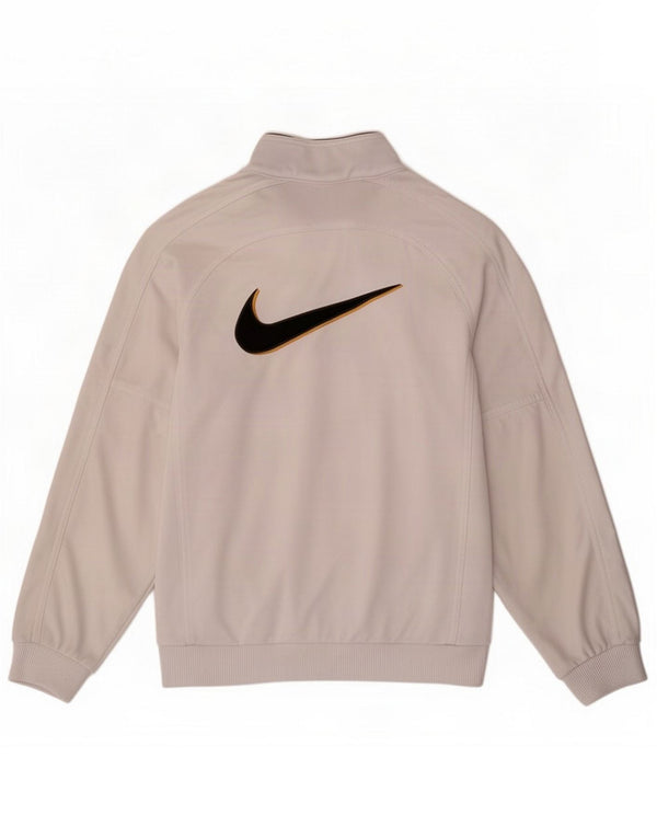 Nike Boys Grafisk træningsdragt topjakke 12-13 år Large Hvid Polyester