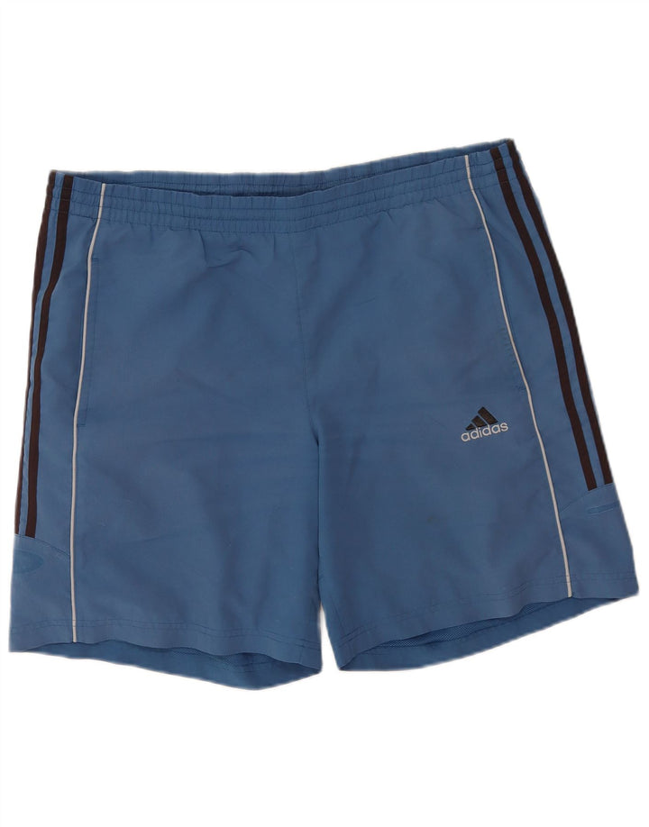 Adidas Sportsshorts til mænd store blå polyester