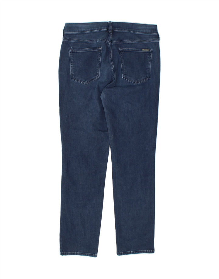 EDDIE BAUER Womens Slightly Curvy Slim Jeans US 10 Large W32 L30 Blue Vintage Eddie Bauer and Second-Hand Eddie Bauer from Messina Hembry 