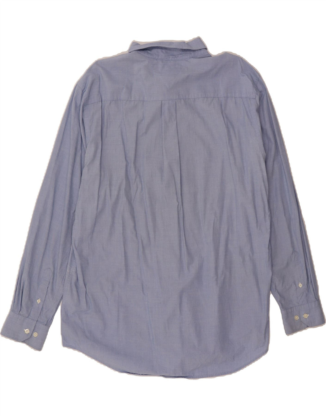 TOMMY HILFIGER Mens Shirt XL Blue Cotton Vintage Tommy Hilfiger and Second-Hand Tommy Hilfiger from Messina Hembry 