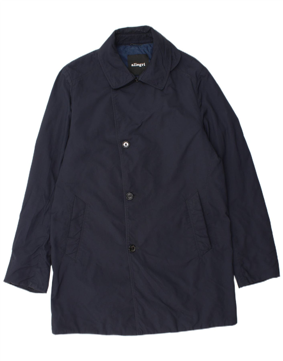 Allegri Herre Overfrakke UK 38 Medium Navy Blue