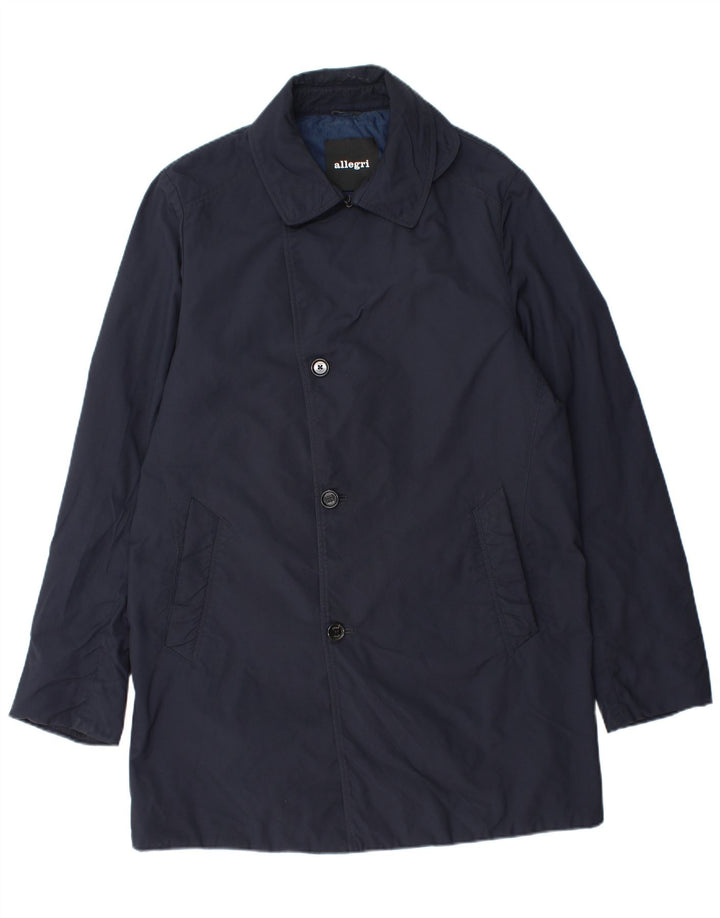Allegri Herre Overfrakke UK 38 Medium Navy Blue