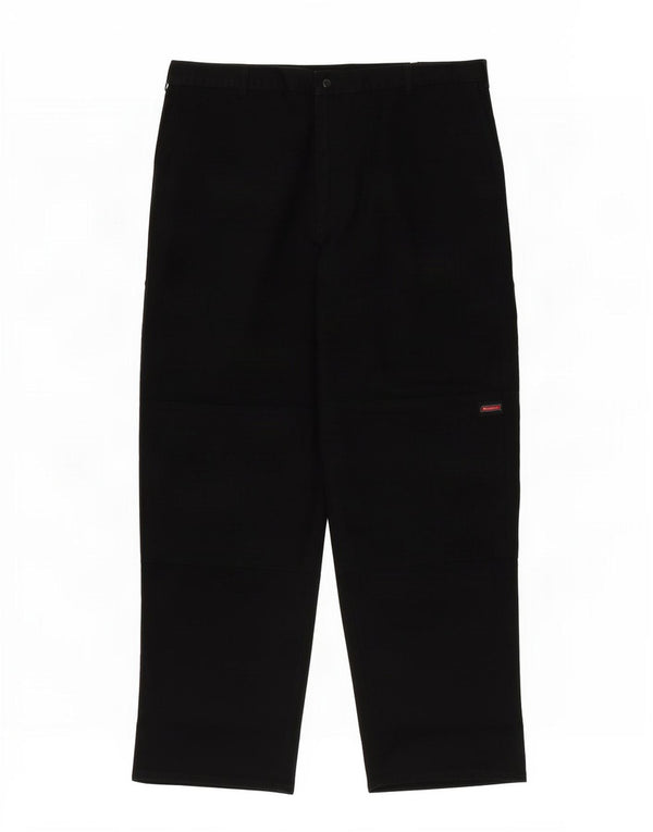 Dickies Straight Chino-bukser til mænd W42 L32 Sort polyester