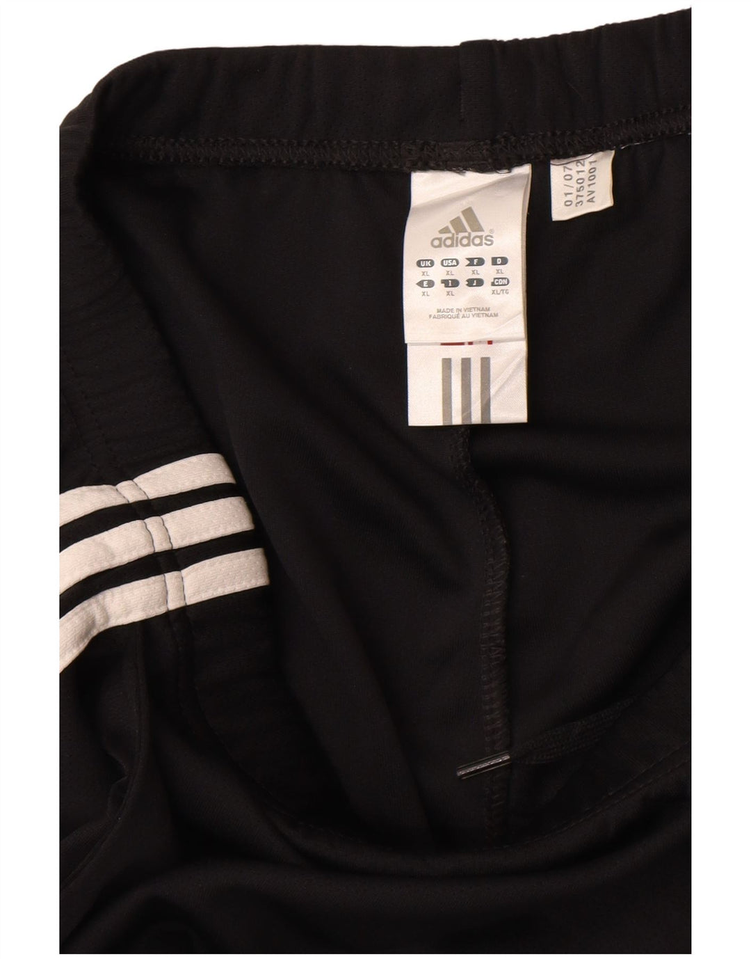 Adidas Dame Climalite Capri Træningsdragt Bukser UK 18 XL Sort Polyester