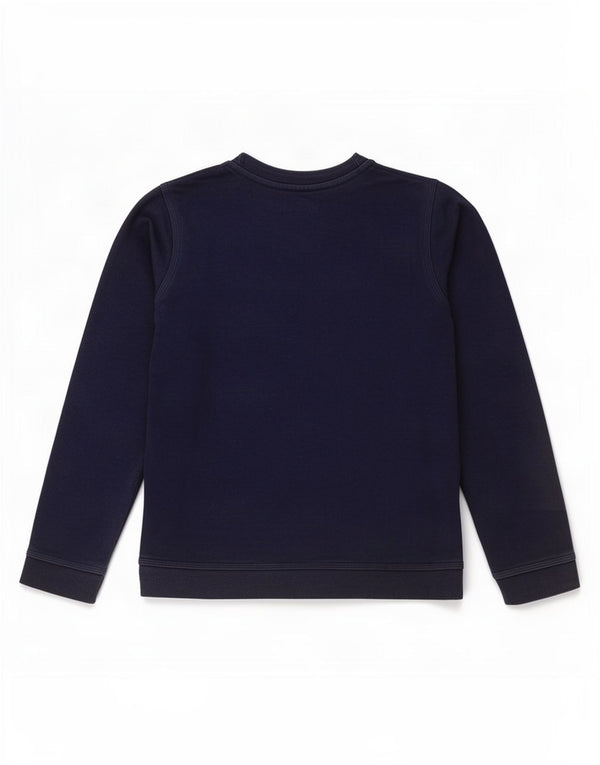 Nike drenge grafisk sweatshirt trøje 10-11 år medium marineblå bomuld
