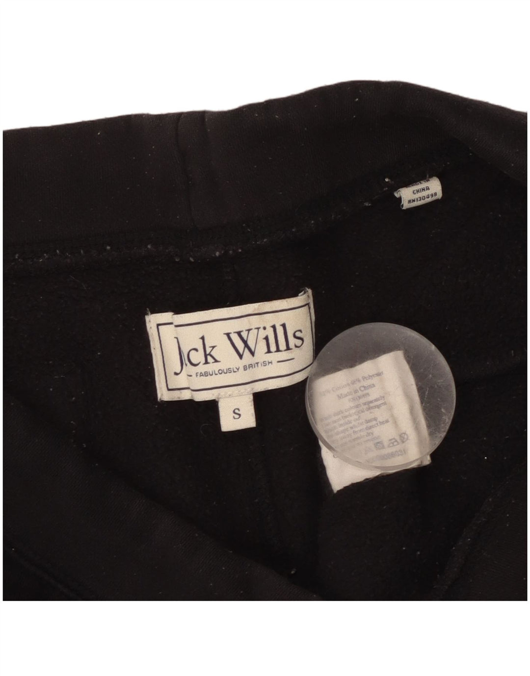 Jack Wills Herre grafisk træningsdragt Bukser Joggers Lille sort bomuld