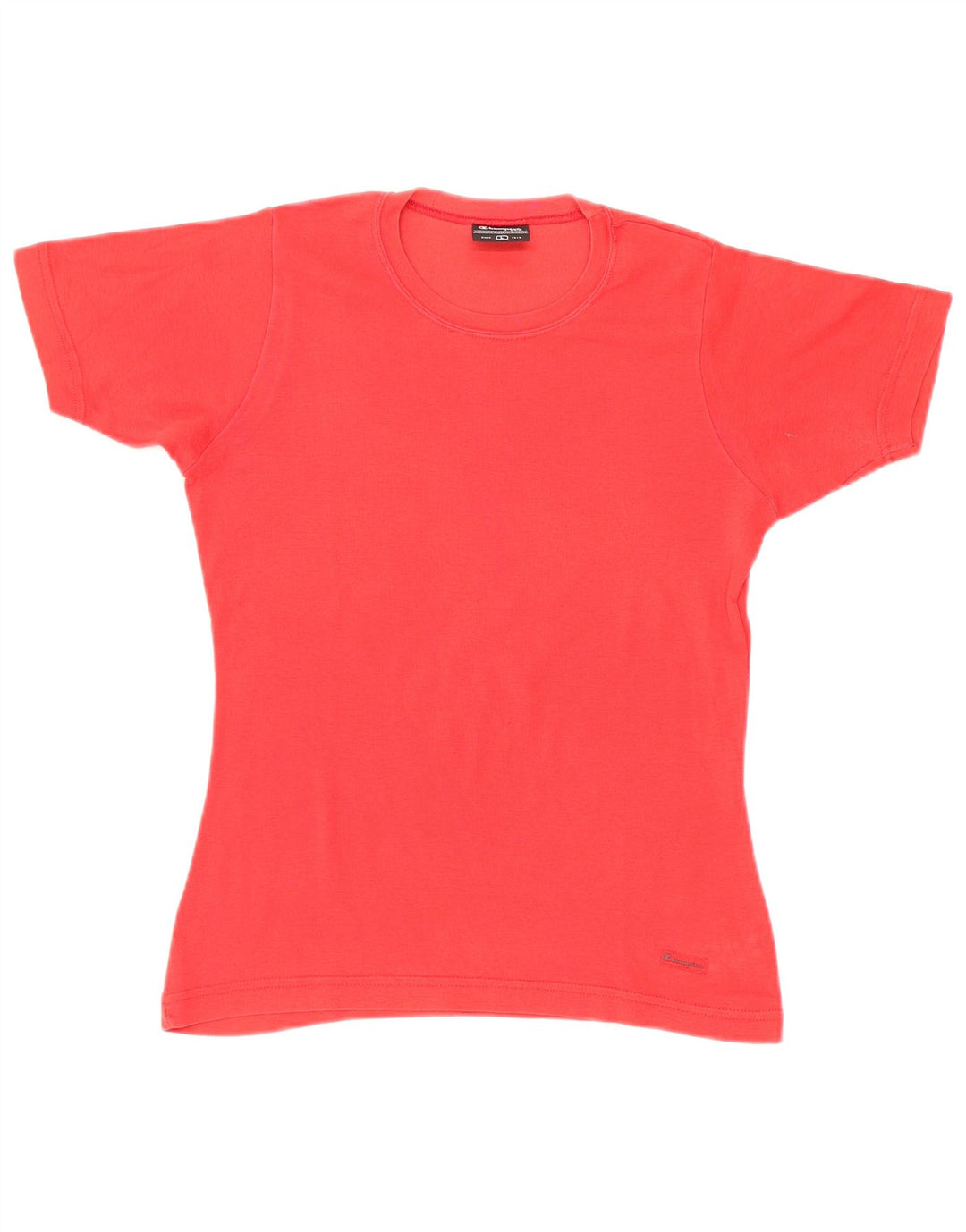 Champion Dame T-Shirt Top UK 14 Stor Rød