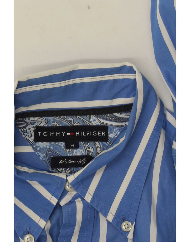 Tommy Hilfiger Herreskjorte Medium Blue Pinstripe